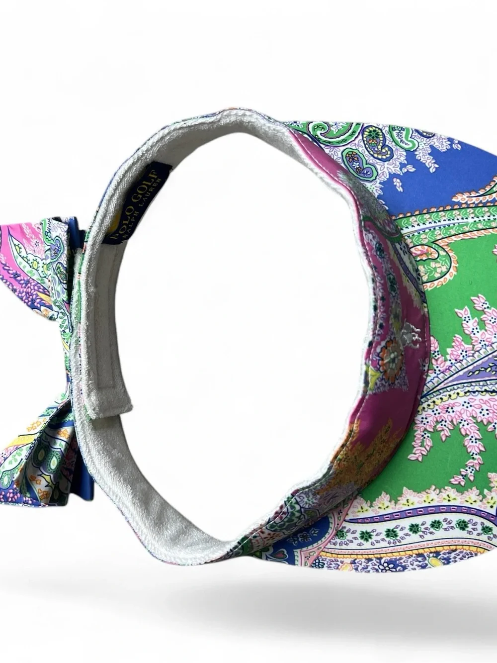 Polo Golf Ralph Lauren Paisley Floral Visor